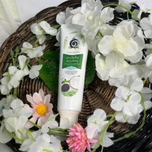 ยาสีฟันสมุนไพร น้ำมันมะพร้าวสกัดเย็น