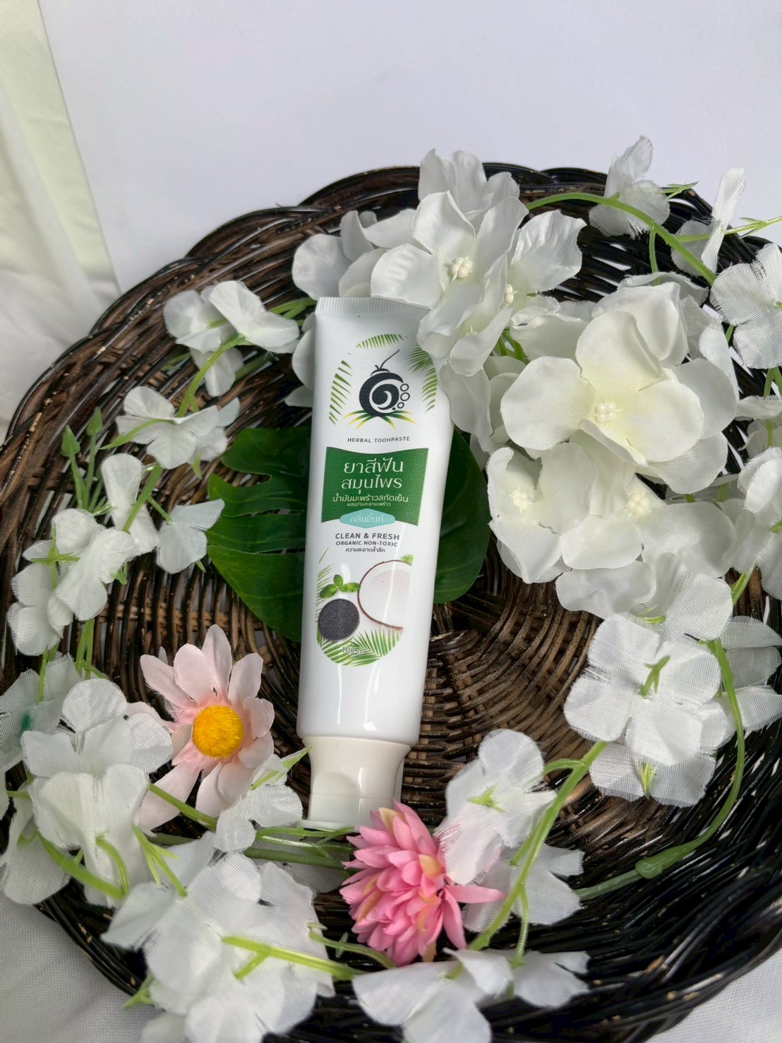 ยาสีฟันสมุนไพร น้ำมันมะพร้าวสกัดเย็น - Image 2