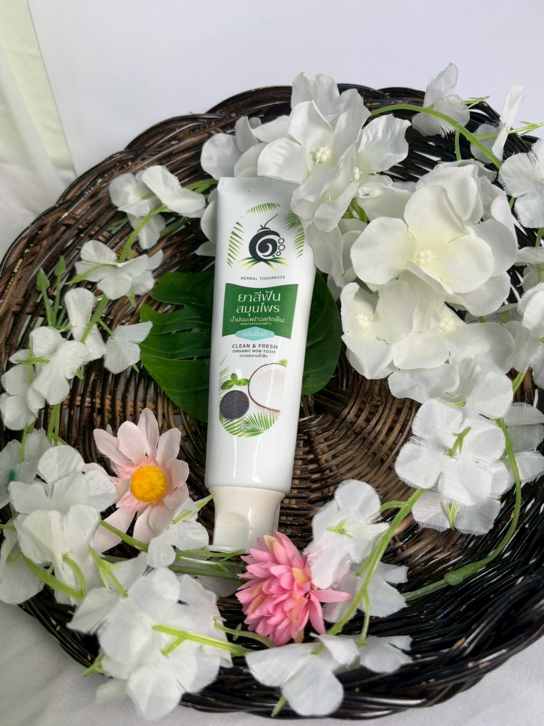 ยาสีฟันสมุนไพร น้ำมันมะพร้าวสกัดเย็น - Image 4