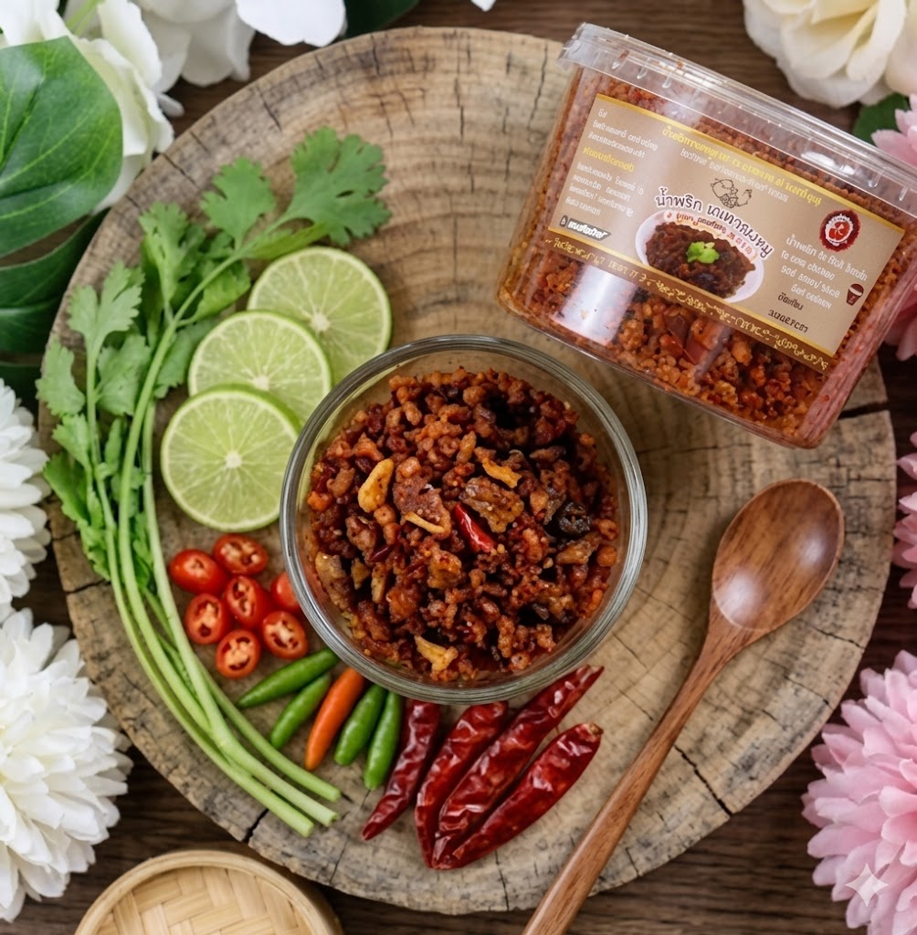 น้ำพริกแม่อรวรรณ รสปลาช่อนนรก - Image 2