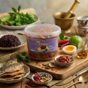 น้ำพริกแม่อรวรรณ รสปลาสลิด